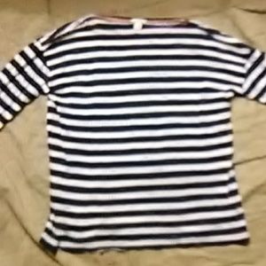 J. Crew striped shirt